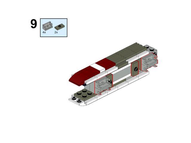 ZITIANYOUBUILD Custom MOC-93460 Pelta Class Frigate 400 Parts Kids Gift for Christmas