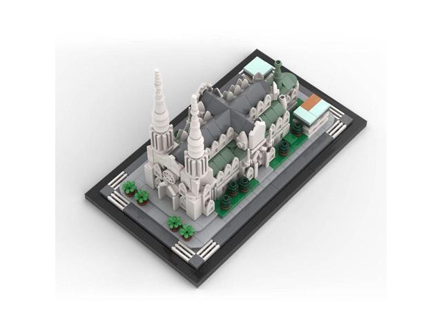 ZITIANYOUBUILD MOC-212962 1/800 Scale St. Patricks Cathedral Building Blocks Set (580PCS)