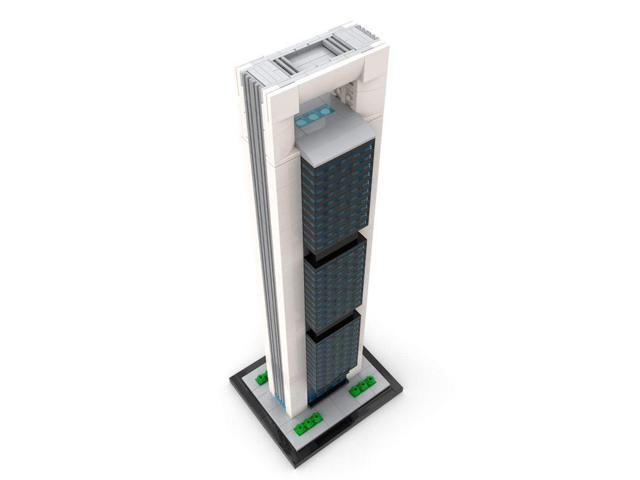 ZITIANYOUBUILD MOC-184706 1/800 Scale Madrid Bank Building Model Building Blocks Set (1027PCS)