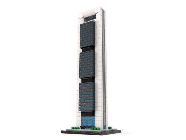 ZITIANYOUBUILD MOC-184706 1/800 Scale Madrid Bank Building Model Building Blocks Set (1027PCS)