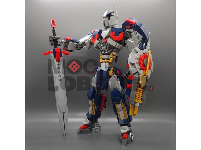 ZITIANYOUBUILD Custom MOC-180357 Fully Articulated Mecha Warrior Building Blocks Set (726PCS)