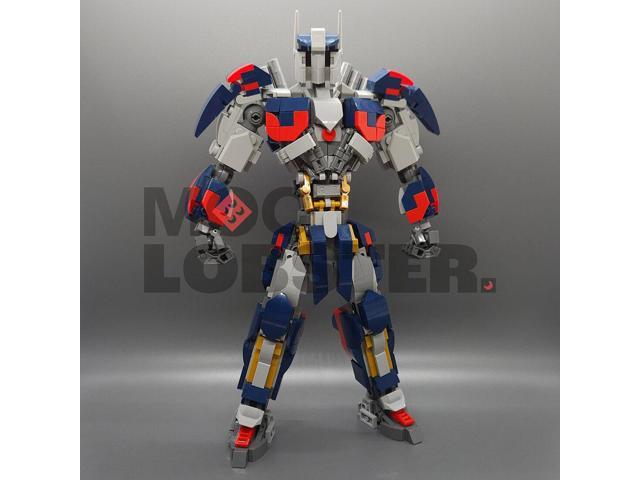 ZITIANYOUBUILD Custom MOC-180357 Fully Articulated Mecha Warrior Building Blocks Set (726PCS)