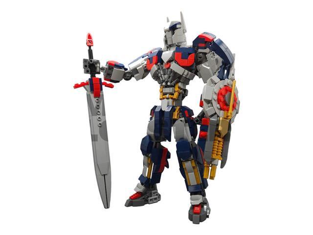 ZITIANYOUBUILD Custom MOC-180357 Fully Articulated Mecha Warrior Building Blocks Set (726PCS)
