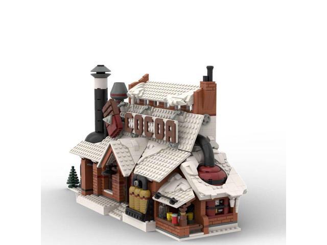 ZITIANYOUBUILD MOC-162963 Winter Village-Chocolate Factory Snowy Christmas Street (1932PCS)