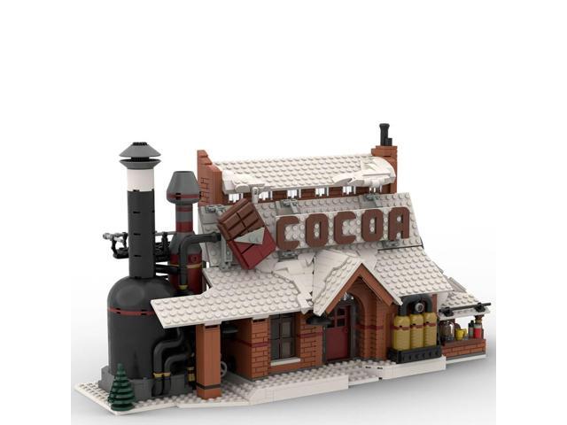 ZITIANYOUBUILD MOC-162963 Winter Village-Chocolate Factory Snowy Christmas Street (1932PCS)