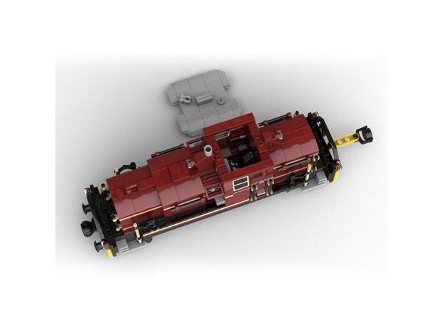 ZITIANYOUBUILD Custom MOC-191187 V60 German Shunter Locomotive Building Blocks Set707PCS