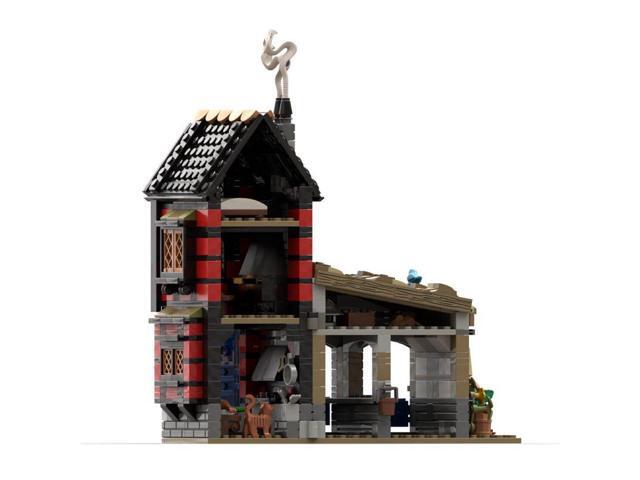 ZITIANYOUBUILD Custom MOC-186433 Medieval Elfs Cottage Building Blocks Set (683PCS) Toys Gift