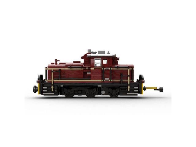 ZITIANYOUBUILD Custom MOC-191187 V60 German Shunter Locomotive Building Blocks Set707PCS