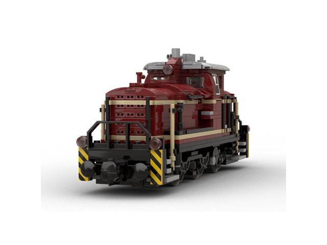 ZITIANYOUBUILD Custom MOC-191187 V60 German Shunter Locomotive Building Blocks Set707PCS