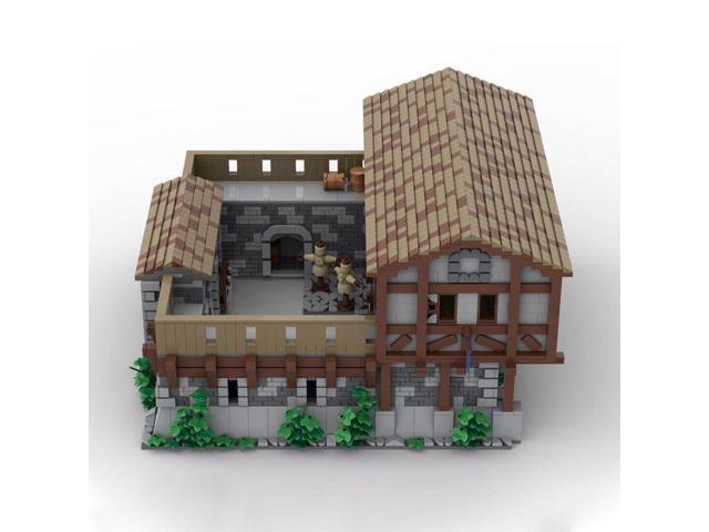 ZITIANYOUBUILD Custom MOC-198750 Medieval Village Barracks Building Blocks Set (3692PCS)