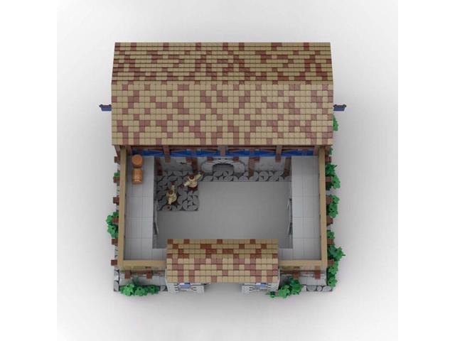 ZITIANYOUBUILD Custom MOC-198750 Medieval Village Barracks Building Blocks Set (3692PCS)