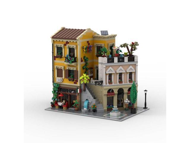 ZITIANYOUBUILD MOC-217918 Street Scene MOC Italian Street Corner Modular Blocks Set (3948PCS)