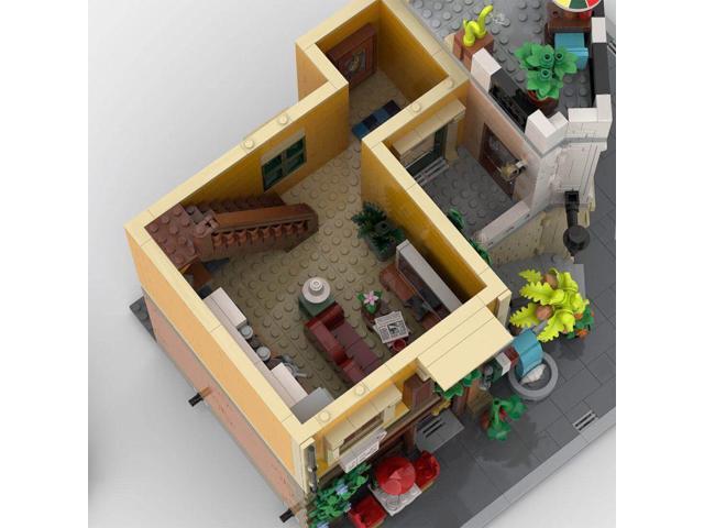 ZITIANYOUBUILD MOC-217918 Street Scene MOC Italian Street Corner Modular Blocks Set (3948PCS)