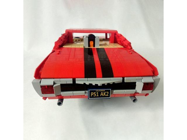 ZITIANYOUBUILD Custom MOC-75243 1/10 Scale Muscle Car Building Blocks (Dynamic Version/2188PCS