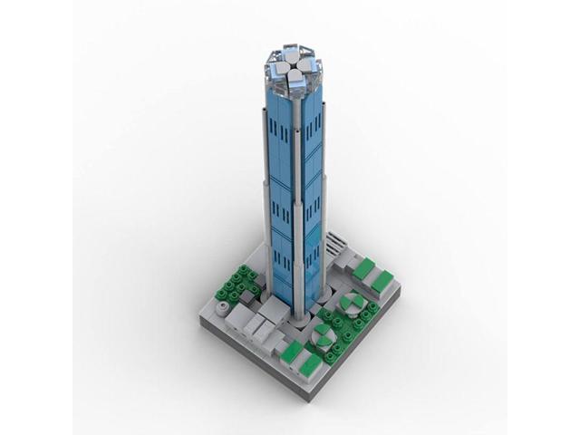 ZITIANYOUBUILD Custom MOC-207955 Goldin Finance 117 Building Blocks Set (658PCS) Toys Gift