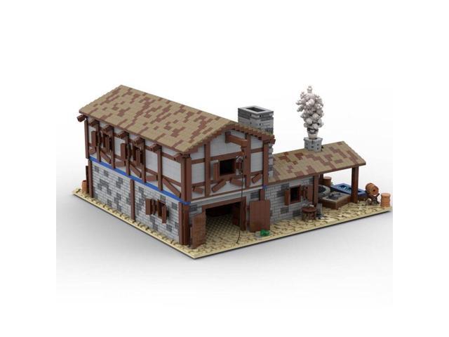 ZITIANYOUBUILD Custom MOC-199906 Medieval Village Smithy Building Blocks Set 3973PCS Toys Gift