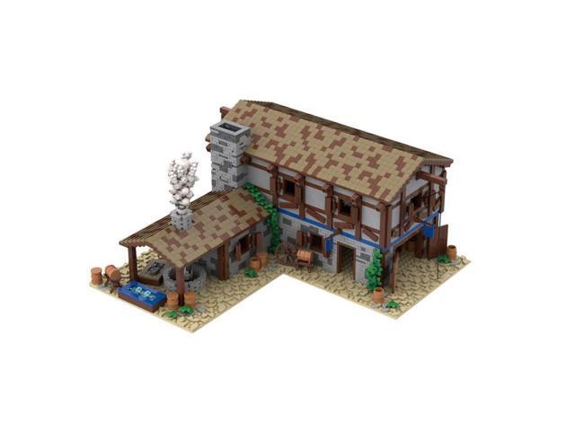 ZITIANYOUBUILD Custom MOC-199906 Medieval Village Smithy Building Blocks Set 3973PCS Toys Gift