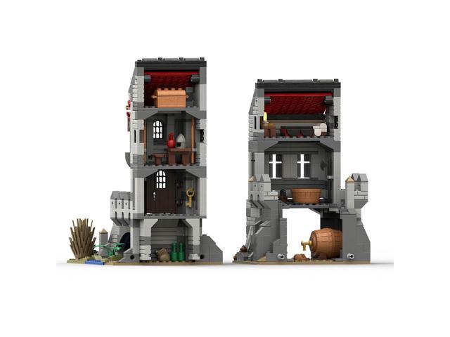 ZITIANYOUBUILD Custom MOC-171966 Medieval Wolfpack Wraith Watchtower Building Blocks Set 790PCS