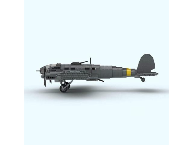 ZITIANYOUBUILD MOC-182474 1/35 Scale WWII German Heinkel He 111 Medium Bomber Blocks (1307PCS)