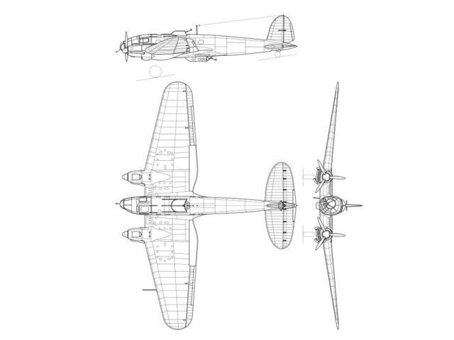 ZITIANYOUBUILD MOC-182474 1/35 Scale WWII German Heinkel He 111 Medium Bomber Blocks (1307PCS)