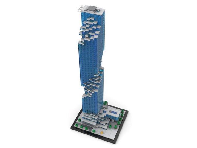 ZITIANYOUBUILD MOC- 174819 1/800 Scale Famous Bangkok Landmark Building Blocks Set (1839PCS)