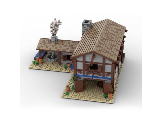 ZITIANYOUBUILD Custom MOC-199906 Medieval Village Smithy Building Blocks Set 3973PCS Toys Gift