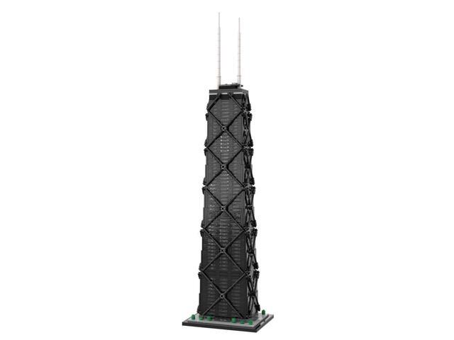 MOC-213080 1/800 Scale Famous Chicago Landmark Architecture Street Scene 2191PCS