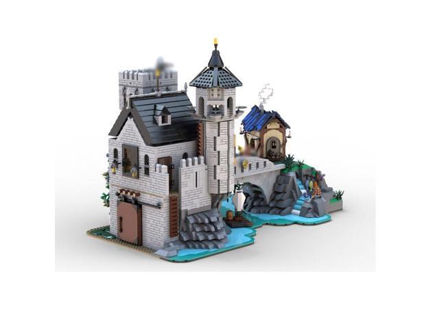 Custom MOC-241720 Medieval Serpents Citadel Building Block Set (4799PCS)