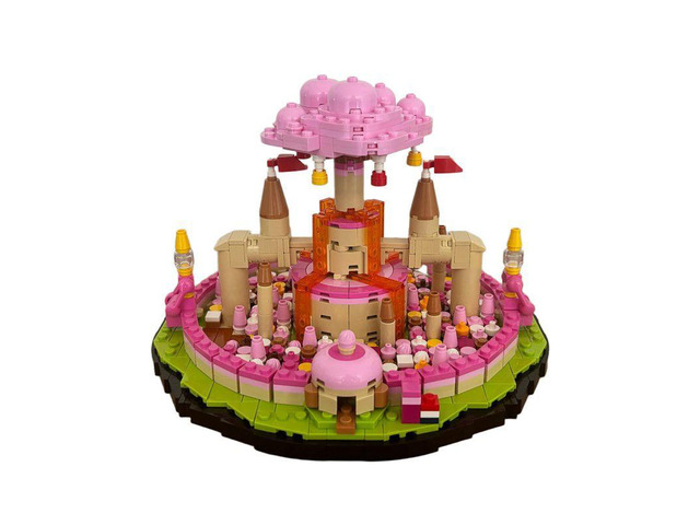 Custom MOC-219612 Adventure Time The Candy Kingdom Building Blocks Model 1126PCS