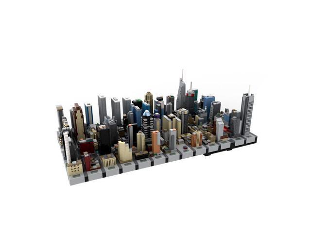 MOC-228992 1/800 Scale Theater District Times Square Building Blocks Set 6086PCS