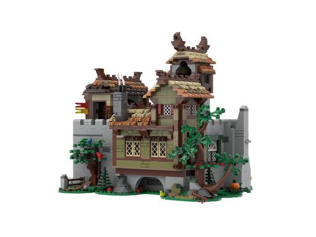 Custom MOC-190214 Medieval Archway Towers Building Blocks Set (2522PCS) Toys