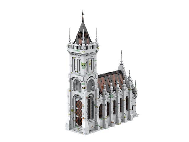 Custom MOC-207213 Gothic Church Spire Building Blocks Set (3825PCS) TOYS