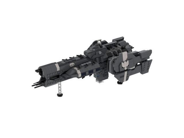 Custom MOC-234859 UNSC Gettysburg Paris-class heavy Frigate Bricks Set (1046PCS)