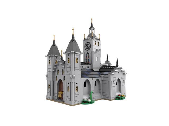 Custom MOC-192638 Medieval Church Building Blocks Set (1445PCS)