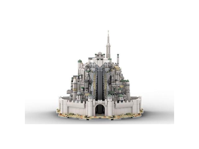 Custom MOC-253141 Smaller White City of Gondor from LOTR Blocks Set (3257PCS)