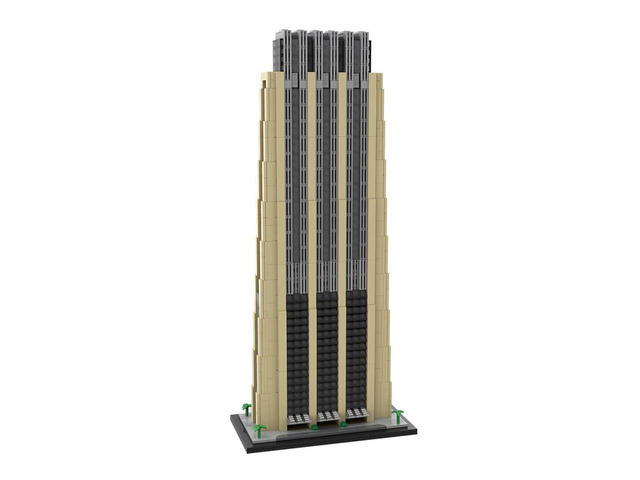 MOC-227859 1/800 Scale Famous Dubai Landmark Architecture Street Scene (2474PCS)