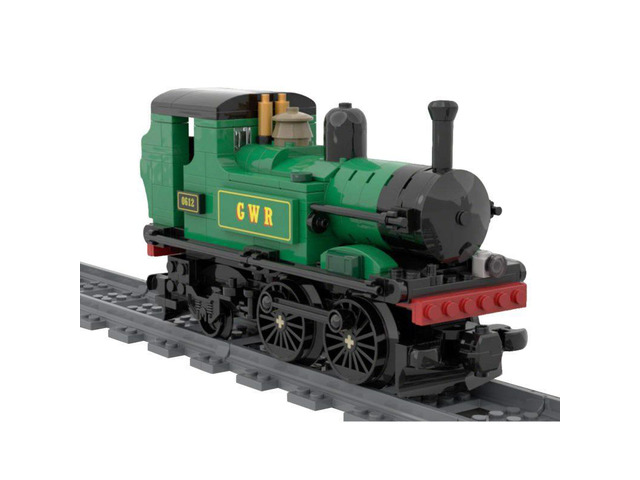 MOC-234145 British GWR 1400 Class Steam Locomotive Building Blocks Set (311PCS)