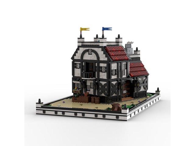 Custom MOC-210215 Medieval Village Ye Olde Tavern & Inn Blocks Set (2720PCS)