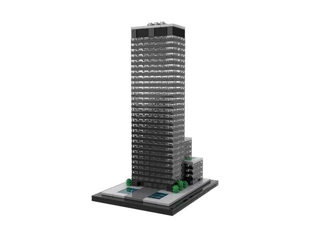 MOC-219954 1/800 Scale Famous NewYork Landmark Architecture Street Scene 919PCS