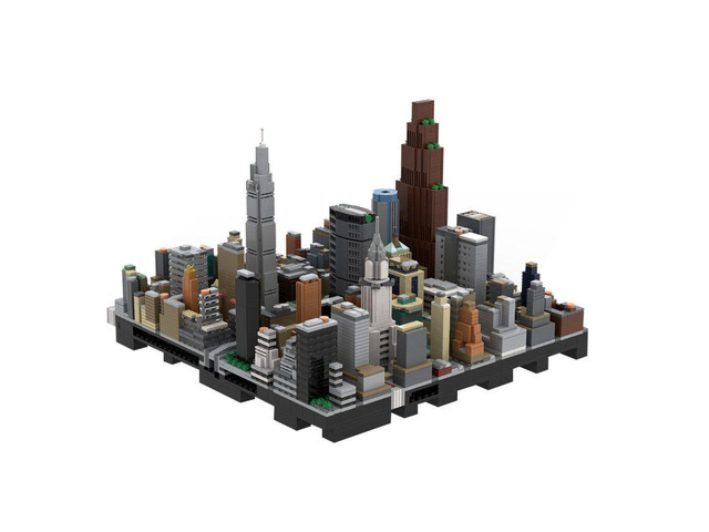 MOC-239334 1/2000 Scale Midtown Manhattan Grand Central Station Area 4592PCS