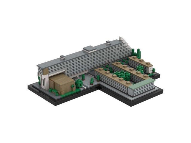 Custom MOC-239843 Berlin Pallasseum Building Blocks Set (1579PCS) Building Toys