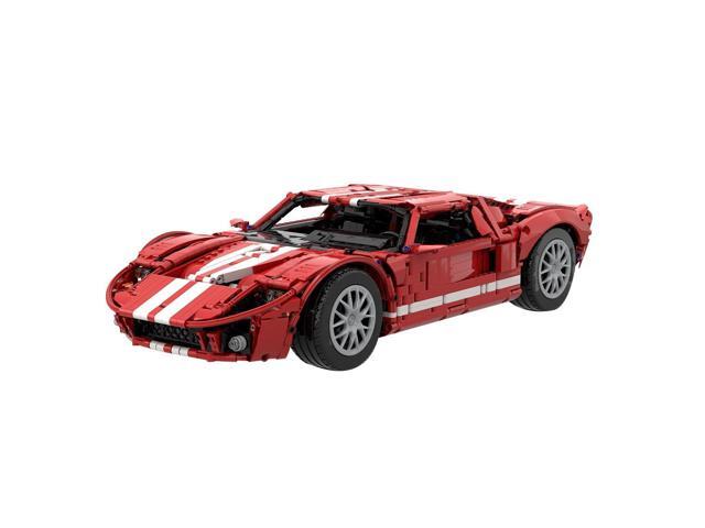 Custom MOC-224910 1/8 Scale Classic Car Building Blocks (Red/2588PCS)