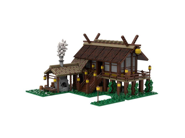 Custom MOC-247060 Age of Empires Blacksmith Building Blocks Set (4790PCS)
