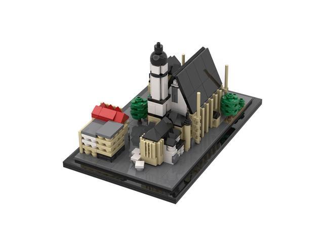 MOC-189252 Germany Leipzig St. Thomas Church Street Scene Blocks Set (668PCS)