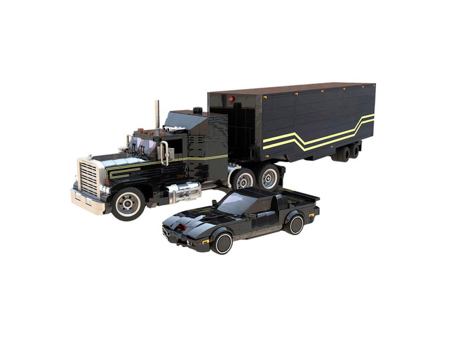 MOC-216375 KITT And the FLAG Mobile Command Unit Building Blocke Set (3106PCS)