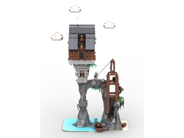 Custom MOC-242193 Medieval Library of Spells Building Blocks Set (2256PCS)