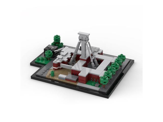 MOC-181258 German Mining Museum Historical Architecture Building Block (588PCS)