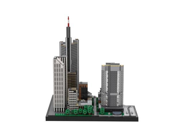MOC-194840 Module 1 of Frankfurt Neue Mainzer Straße Street Scene Block 4057PCS