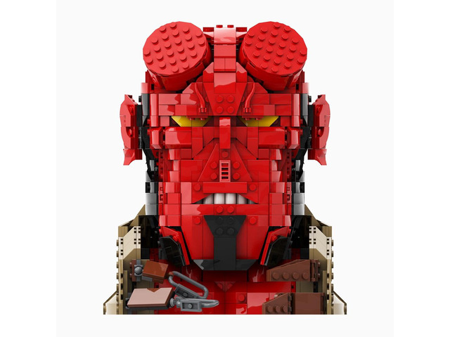 Custom MOC-98370 and MOC-107204 The Devil Baron Building Blocks Set(1414PCS)