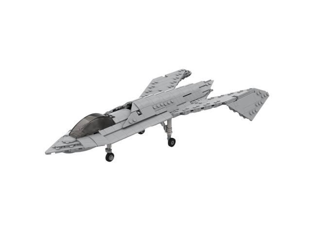 Custom MOC-191232 1/35 Scale Bird of Pray Combat Fighter Building Blocks 590PCS